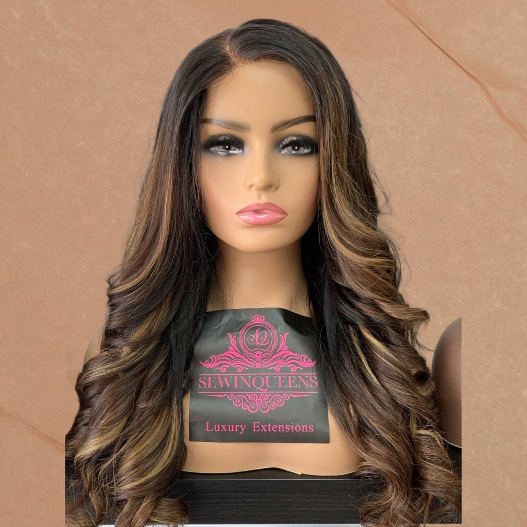 HD LACE CUSTOM COLORED REMOVABLE INSTALLS (GLUELESS WIGS) – SewinQueens ...