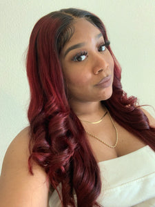 HD Lace Extra Full Big Red Glueless Wig